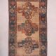 Tapis caucasien antique 155x88 cm vintage, laine, rouge
