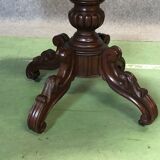 Table Louis Philippe violin late XIXth mahogany