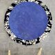 Tapis rond Artisca Vermont tufté main années 1980 France