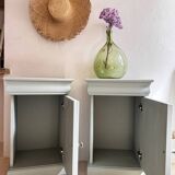 Pair of refurbished bedside tables