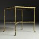 Table d'appoint en faux bambou