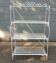 Classic French wrought iron rack etagere