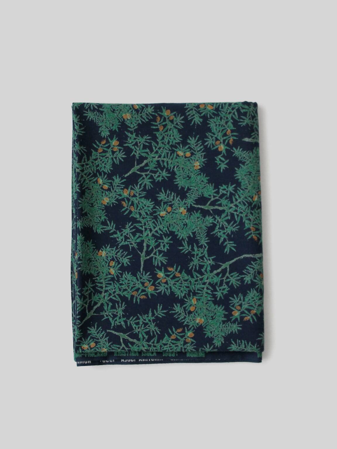 Tissu en coton vintage finlandais « Nummi » de Kristina Isola, 1,40 m x 2,12 m