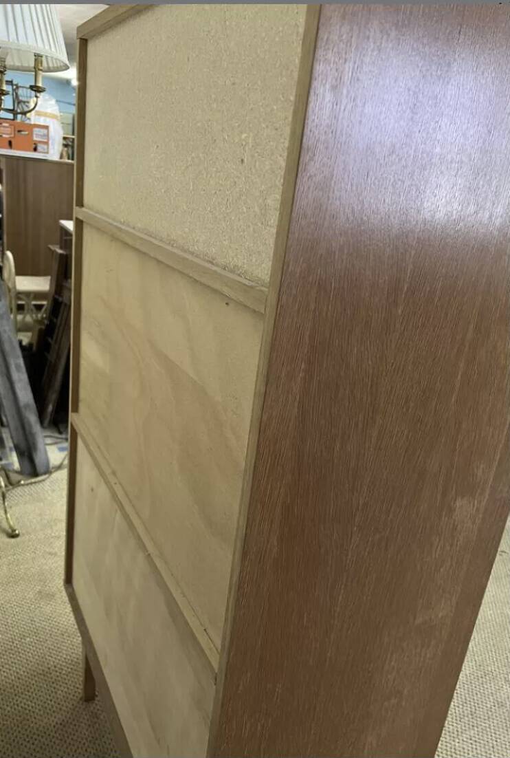 Small vintage secretary cabinet