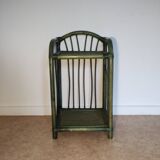 Rattan bedside table