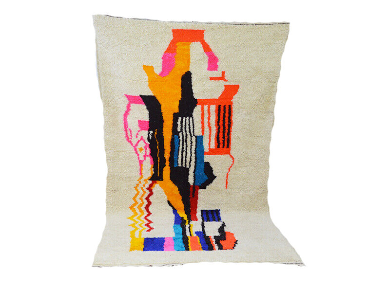 Moroccan berber carpet 257x133cm