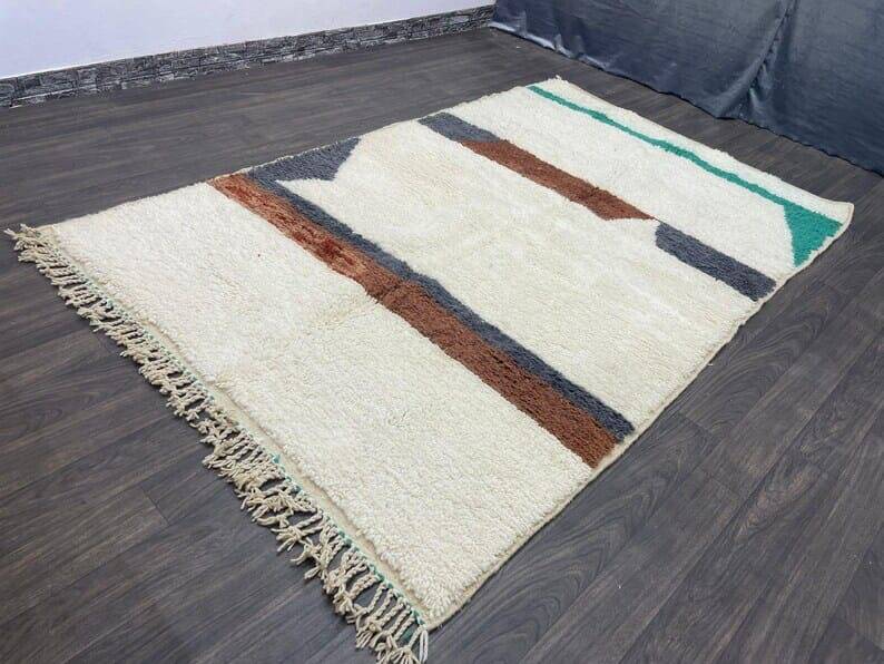 Handmade Berber rug size 1.4/2.6 m
