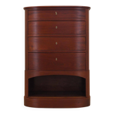 Commode en acajou, design danois, années 1960, production : Danemark