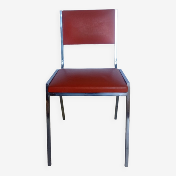 Orange vintage chair