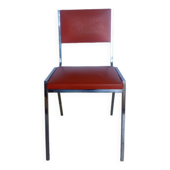 Orange vintage chair
