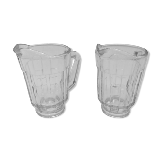 Pair of kitchen pitchers