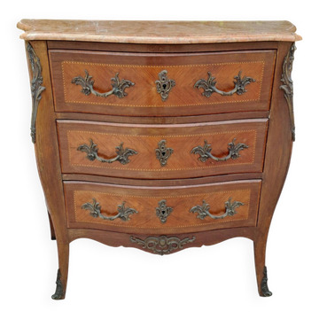 Louis XV style chest of drawers