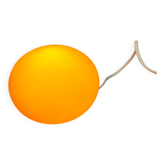 Lampe boule orange phleps habitat
