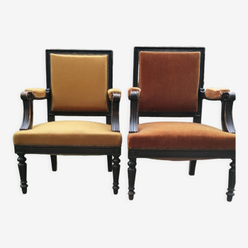 Pair of armchairs