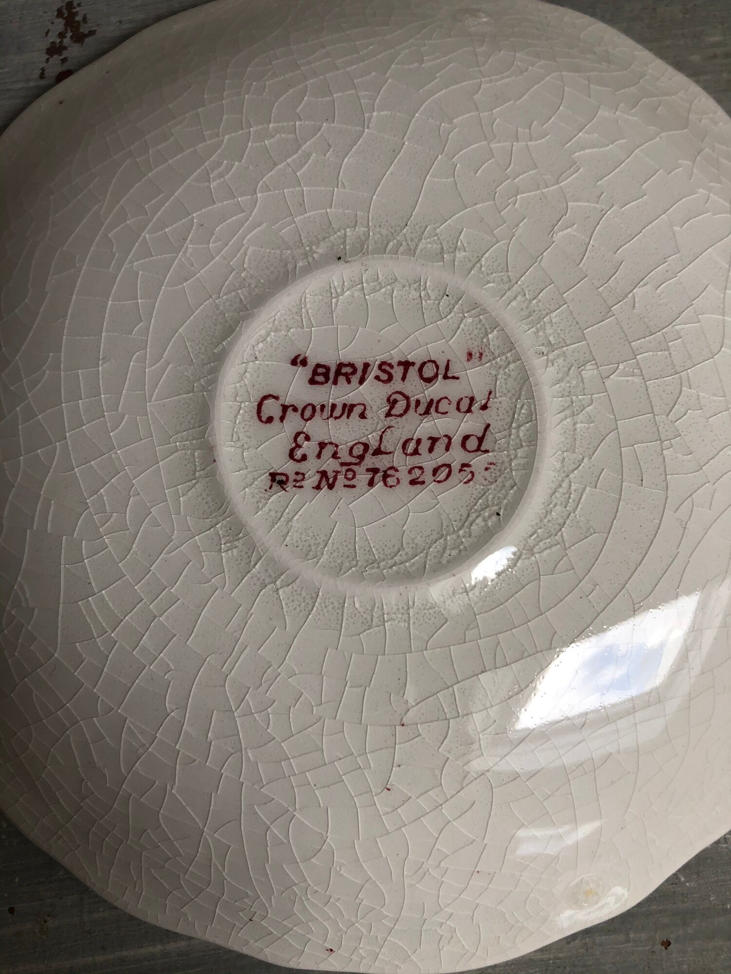Lot de 24 pièces service à café complet modèle « Bristol » Crown Ducal England