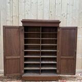 Armoire formant cartonnier en chêne massif 1900