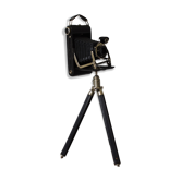 Kodaks black bellows camera