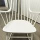 Rocking chair Grandessa en Hêtre blanc par Lena Larsson 1960 pour Nesto