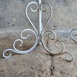 Wrought iron floor lamp