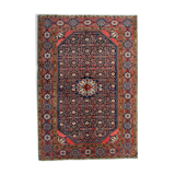 Traditional persian rug antique blue red handwoven wool carpet area rug- 145x202cm