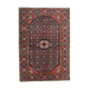 Traditional persian rug antique blue red handwoven wool carpet area rug- 145x202cm