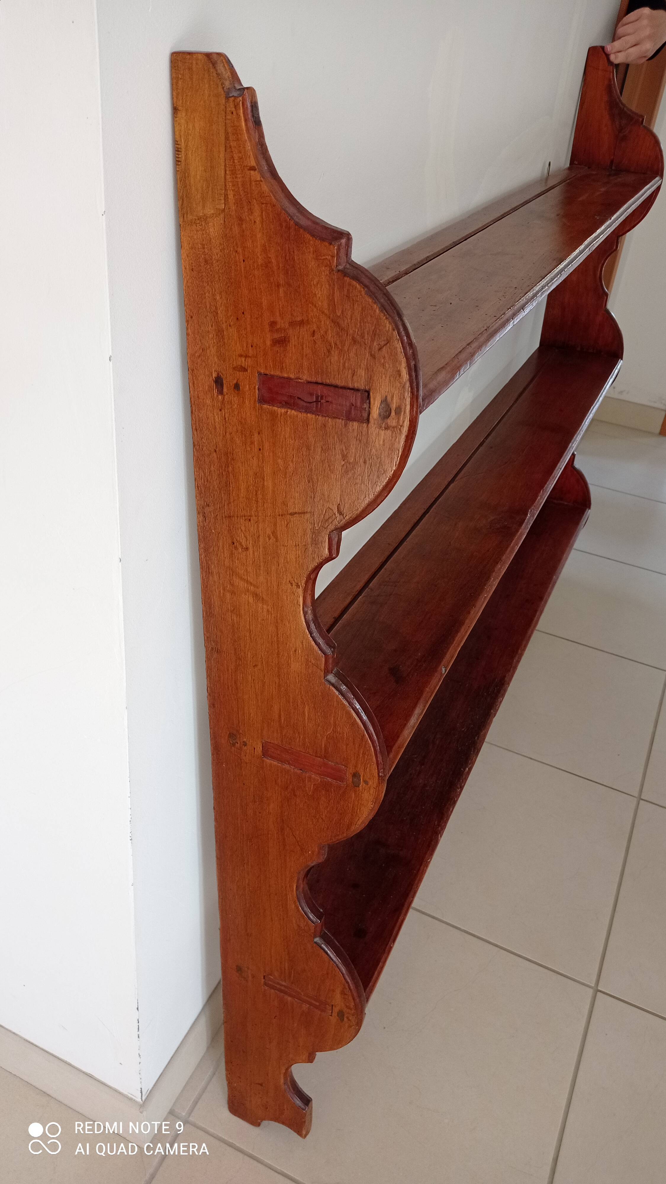 Old shelf top of old dresser