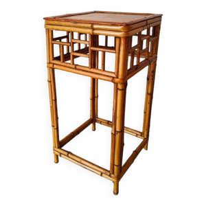 sellette en bambou et