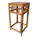 Bamboo and rattan side table from the 1970s.