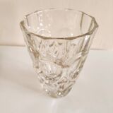 Molded glass vase from the 60s