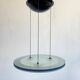 Post-modern halogen pendant light "urora" by Perry King for Arteluce, Italy, 1980