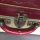 Authentic cardboard suitcase from the 60s