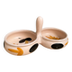Double ramekin from the Marais pottery, 1960s-70s