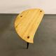 Kidney-Shaped Side Table Produced by Svensk Fur, Sweden, 1970s