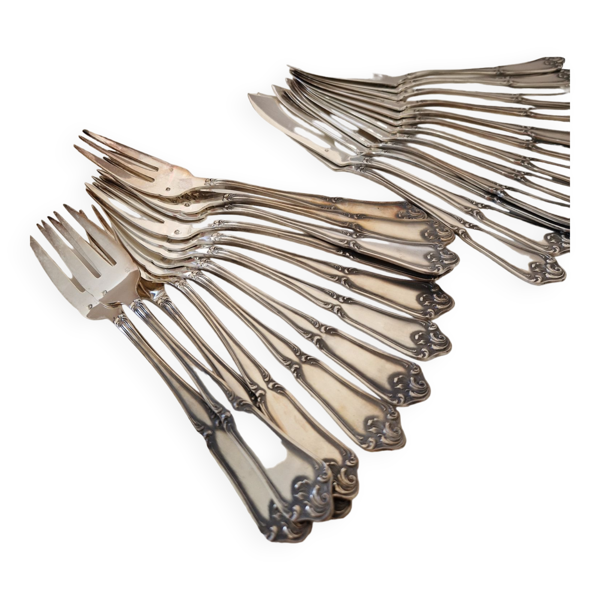 Fish cutlery 26 pieces