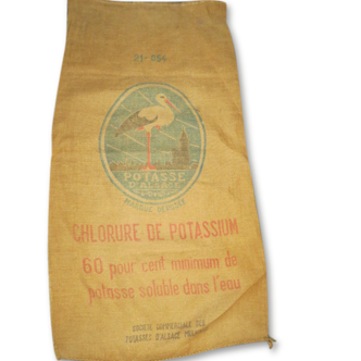 Bag burlap alsace potash - n ° 1