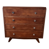 Vintage sideboard with tapered legs