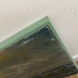 Oil on canvas, Maritime landscape, Old signed painting