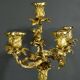 Bronze Candelabra, after J-A. Meissonnier, Rococo style, Napoleonic era