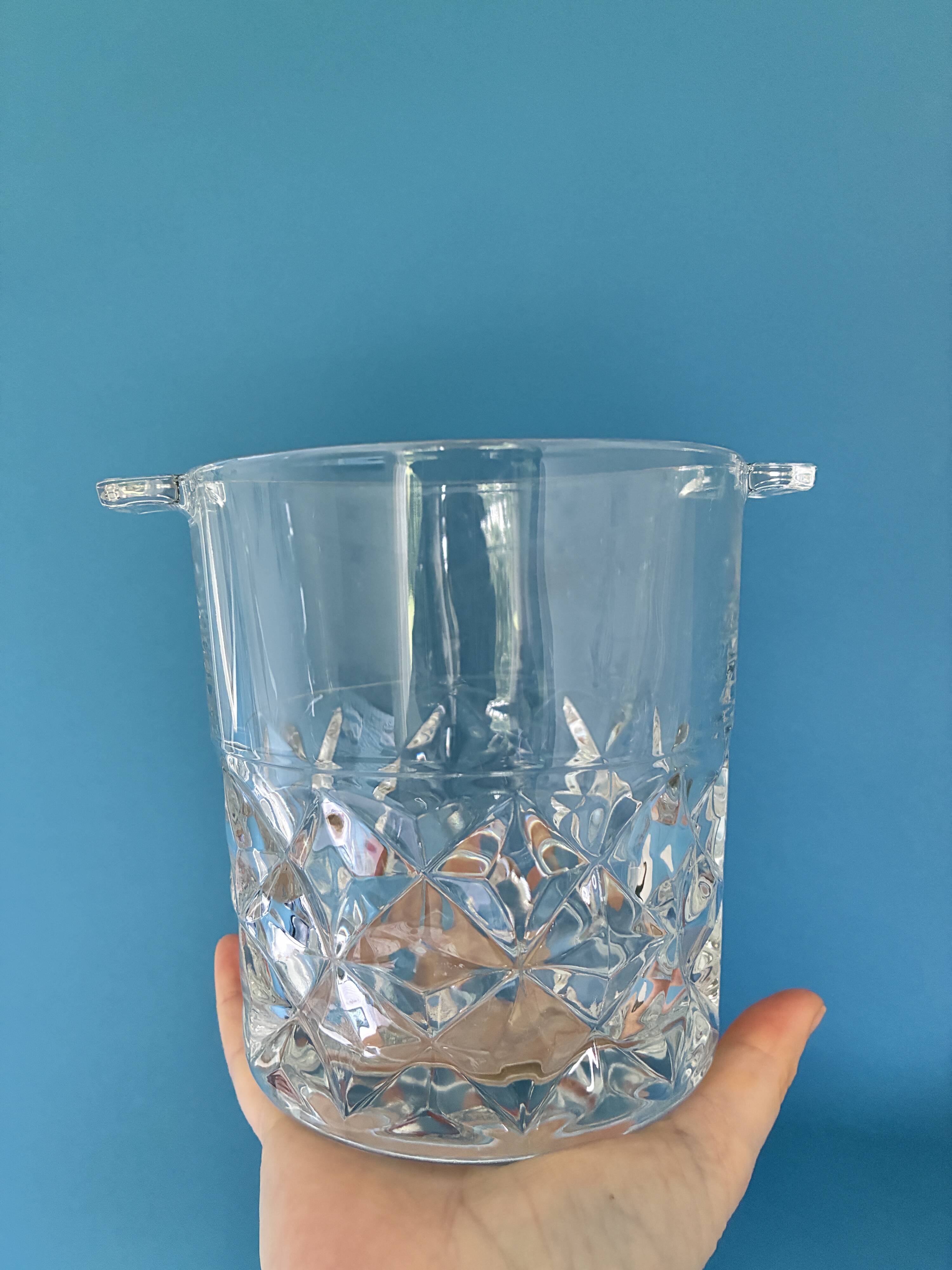 Crystal ice bucket made in France