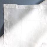 Square tablecloth (112x105cm) in wire canvas with its 6 towels