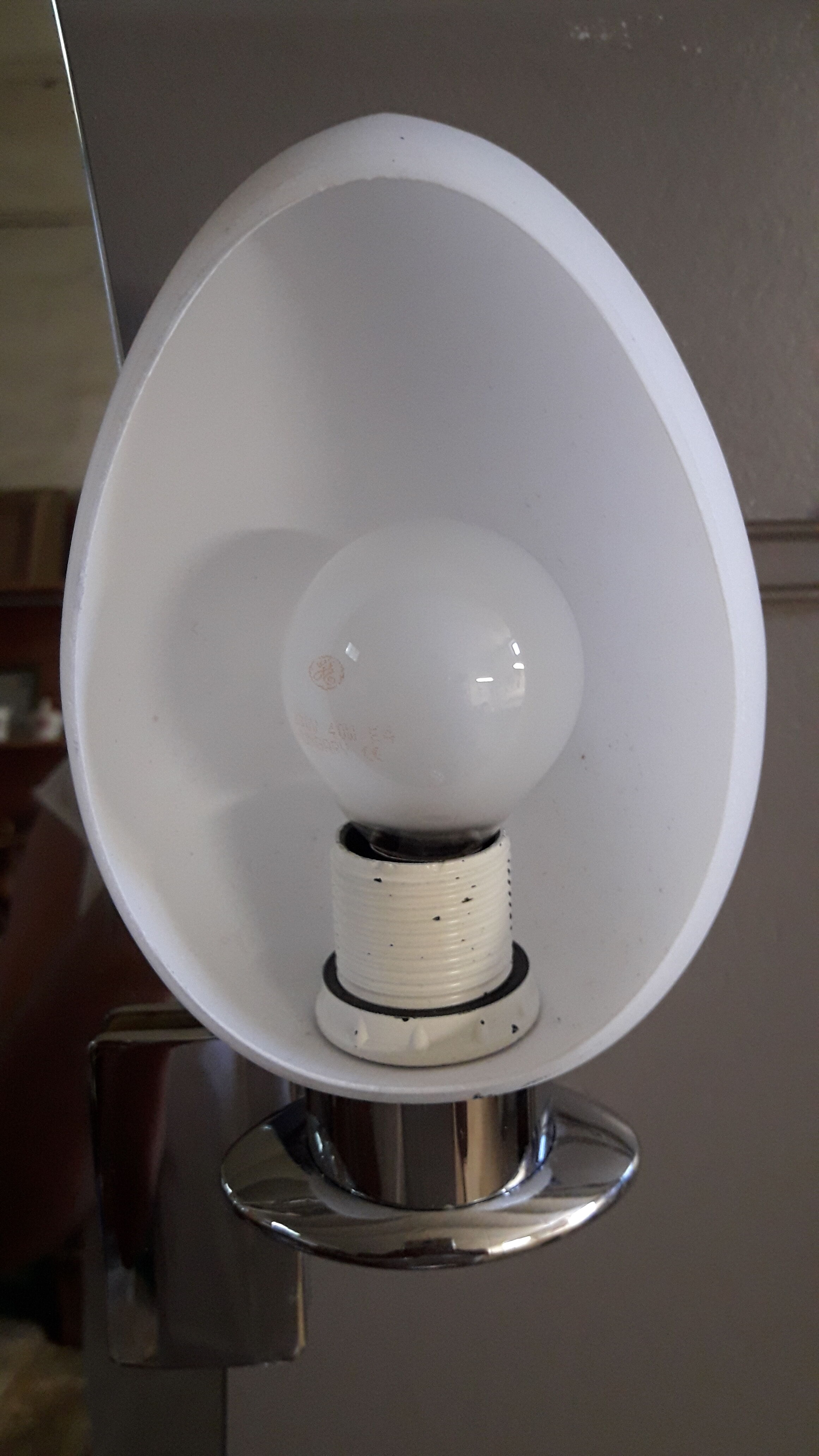 Vintage bright mirror - 70x50cm