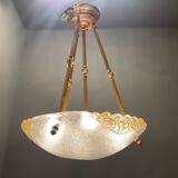 Murano glass light pendant, 1970s