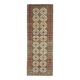 Vintage Turkish hand-knotted runner 118x330