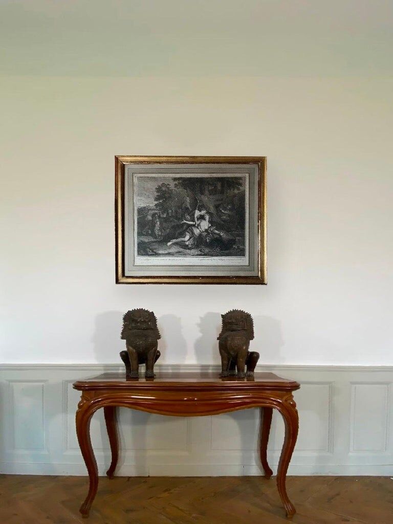 Antoine Coypel, Love and Psyche, engraving by Jean Audran, eighteenth century