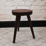Brutalist tripod stool