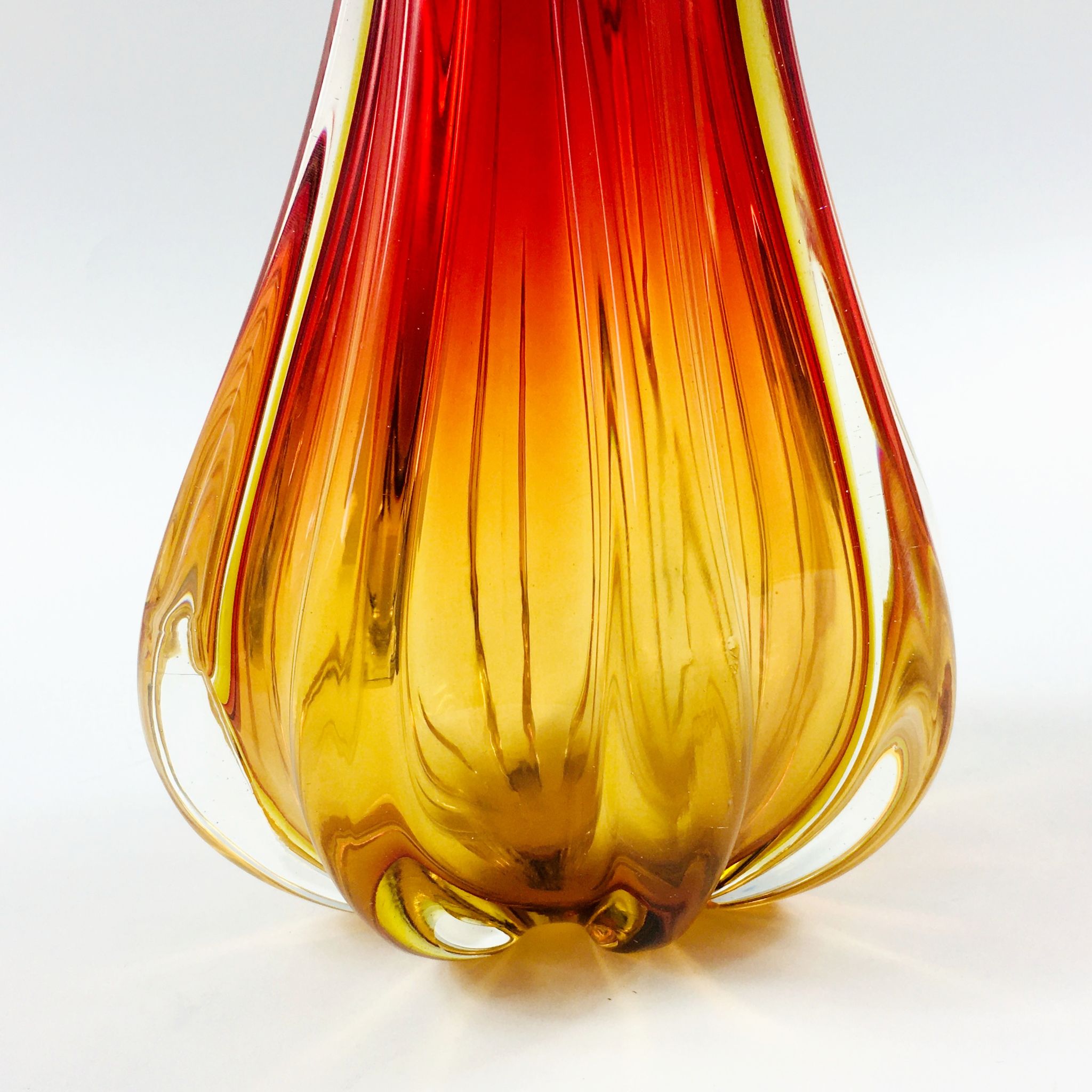 Mid-century murano art glass pitcher, italy, 1960s