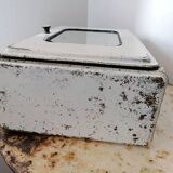 Metal wall toilet cabinet