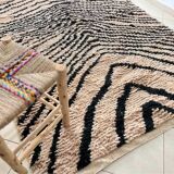 Decorated Berber rug 260cmx160cm