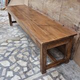 Old Burmese teak bench