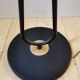 Floor lamp of the 50s with metal and brass foot